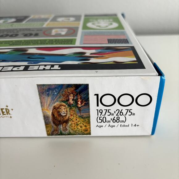 Josephine Wall Leo 1000 Pc Puzzle Glitter Edition Jigsaw Buffalo NEW Astrology - Picture 4 of 5